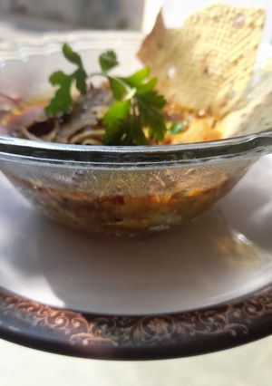 पापड़ की स्वादिष्ट चटपटी सब्जी(Papad ki swadist chatpati sabzi recipe Hindi) रेसिपी मुख्य फोटो