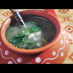 Lauki soup / bottlegourd soup A picture of Lauki soup / bottlegourd soup.