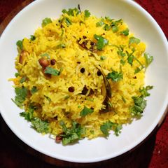 A picture of Lemon Rice.
