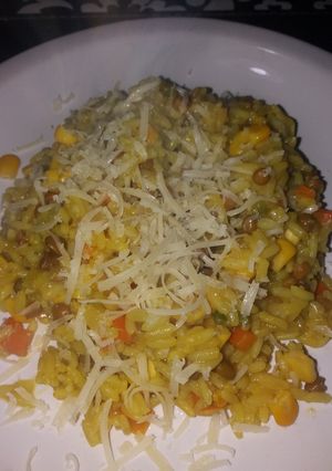 Una foto de Arroz con verduritas