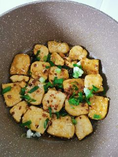 Foto resep Honey butter tofu tahu madu butter