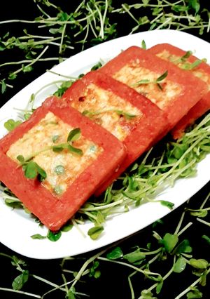 รูปของ แพนเค้กข้าวสแปม (Spam Rice Pancake)