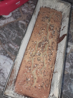 Una foto de Budín de avena y banana saludable
