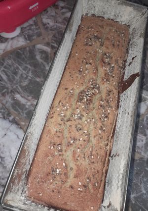 Una foto de Budín de avena y banana saludable
