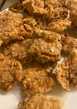 Una foto de Pollo estilo KFC