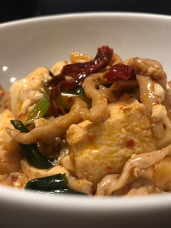 低脂优质蛋白 & 极其鲜美的——- 火鸡丝·麻辣豆腐(温和型) 的食譜成品照片