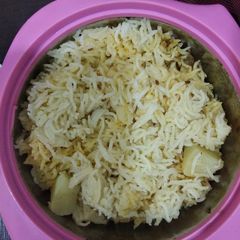 A picture of Rice biryani.