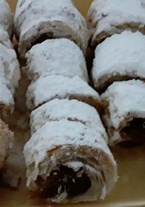 Una foto de Cañonsito de hojaldre con dulce de leche!!