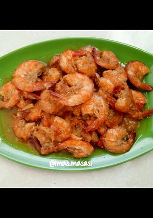 Foto resep Udang Saus Mentega #RabuBaru