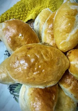 Фото Духовые пирожки с мясом.