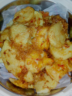 A picture of Yam with egg.