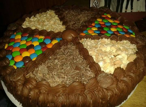 Una foto de Cobertura de chocolate para tortas