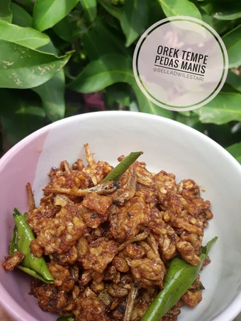 Cara Gampang Membuat Resep Kering Tempe / Orek Tempe Pedas Manis yang Menggugah Selera Anti Ribet, Bikin Ngiler
