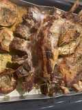 Corona de chuletas de cerdo