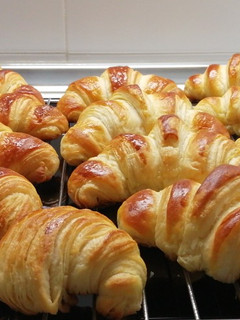 Una foto de Croissants de mantequilla