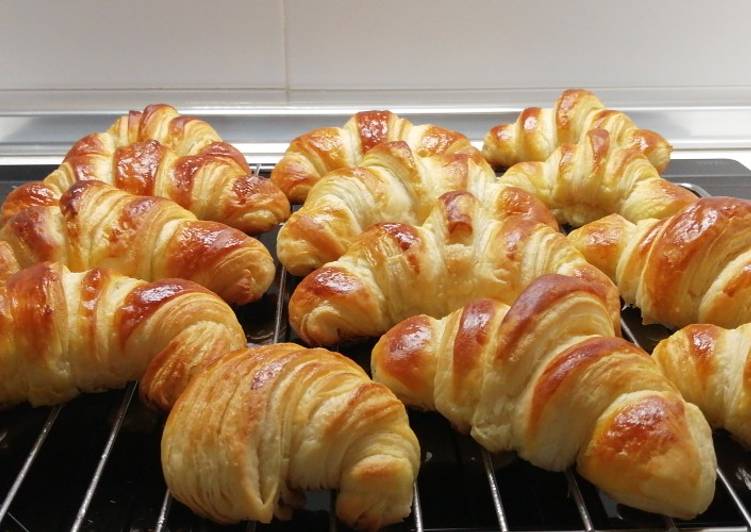 Croissants de mantequilla