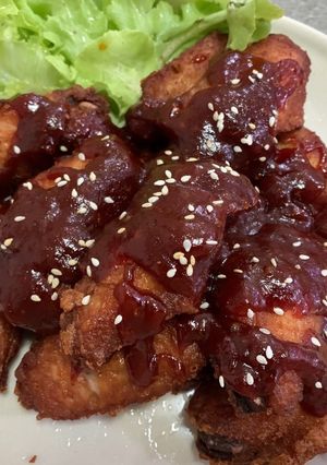 รูปของ ปีกไก่ทอดเกาหลี
