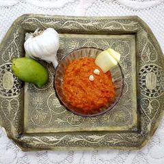 A picture of કેરી લસણની ચટણી.