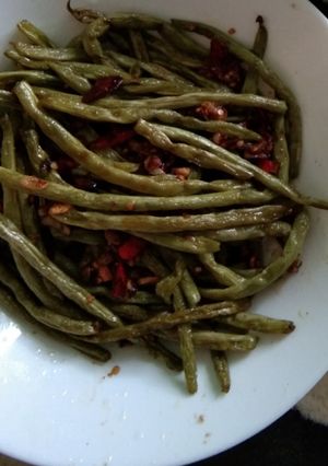 Foto resep Tumis baby buncis bawang putih
