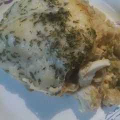 A picture of Chicken and Green Bean Casserole.
