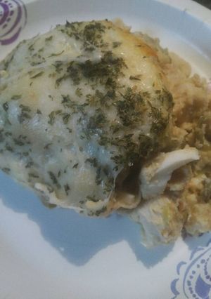 A picture of Chicken and Green Bean Casserole.