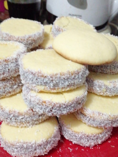 Una foto de Alfajores de maicena