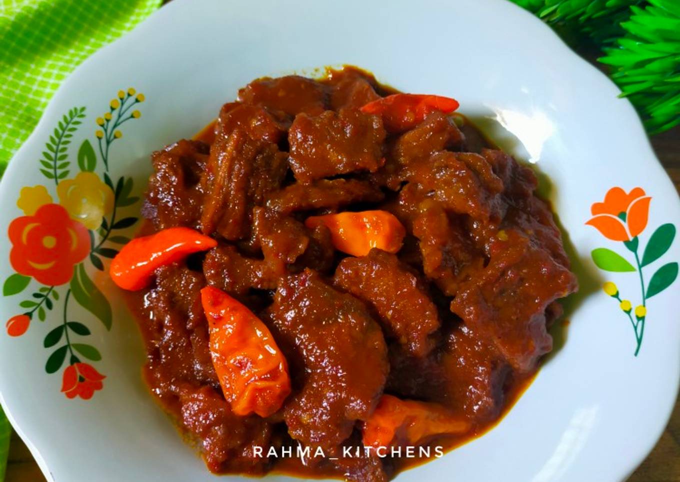 Krengsengan Daging Sapi