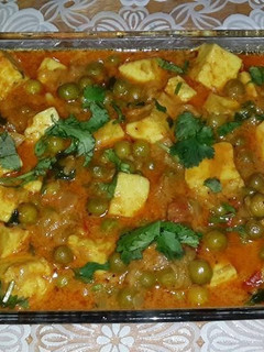 A picture of Mutor paneer.