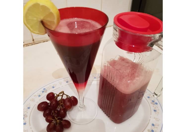 Steps to Prepare Perfect Grapes juice