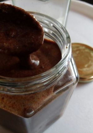 Una foto de Nutella casera
