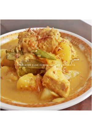 Foto resep Opor ayam kuah kuning