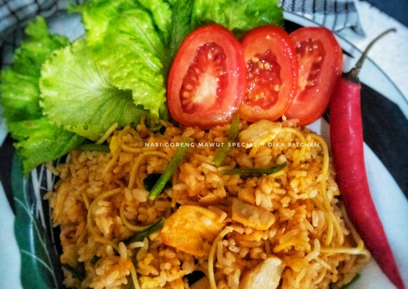 Nasi goreng mawut special