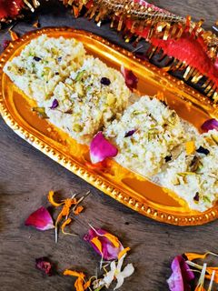 इंस्टेंट कलाकंद (instant kalakand recipe in Hindi) रेसिपी मुख्य फोटो