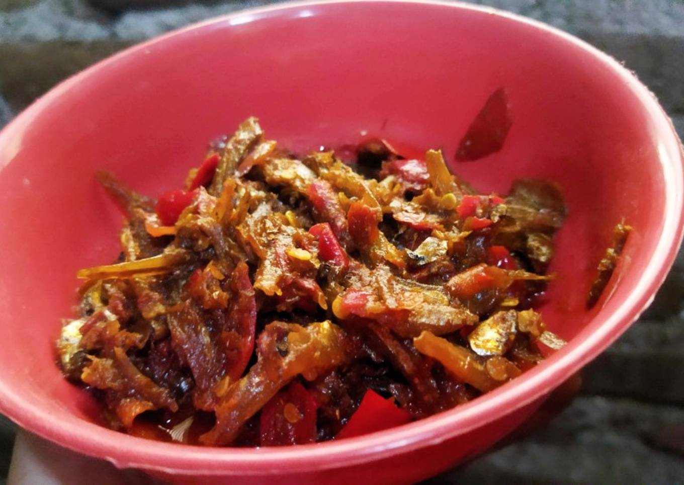 Sambel Teri Goreng