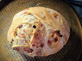 Pan casero relleno de jamón y queso, con harina Pureza