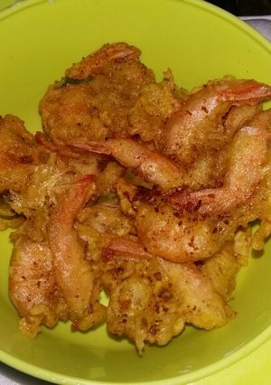 Foto resep Rempeyek udang