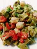 Ensalada de garbanzos y nopales