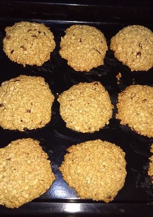 Una foto de Galletitas de avena sin harina