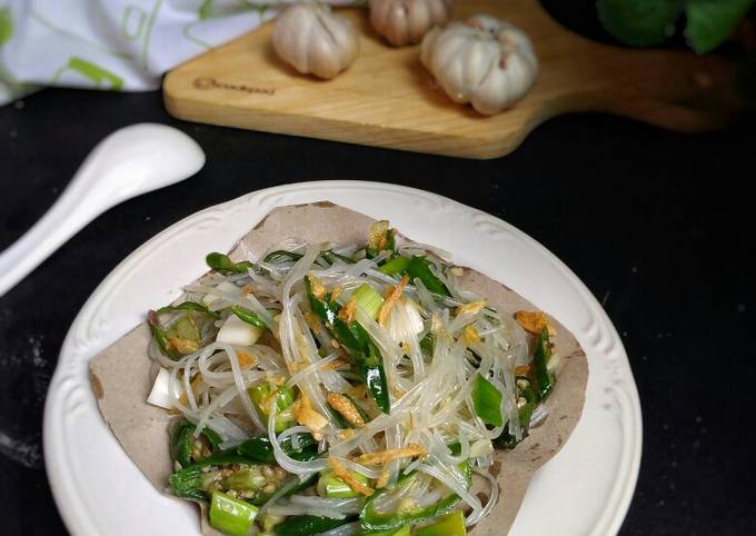 Anti Ribet, Bikin Tumis soun cabe ijo Ekonomis Untuk Jualan