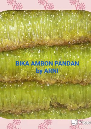 Foto resep Bika Ambon Pandan HAPPY CALL