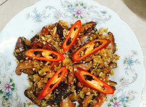 Hình của món Ốc xào sả ớt (món chay).