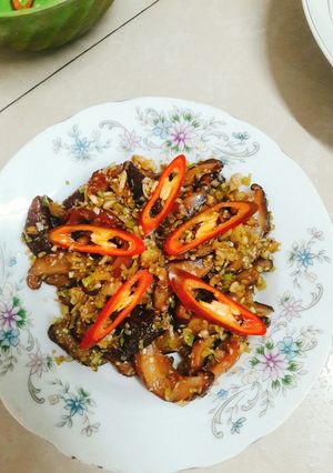 Hình của món Ốc xào sả ớt (món chay).