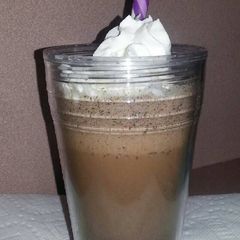 A picture of " Dunkin Donuts " Oreo Coffee Coolatta.