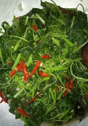 Foto resep Tumis bayam