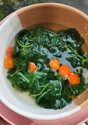 Foto resep Sayur Bening Bayam Wortel
