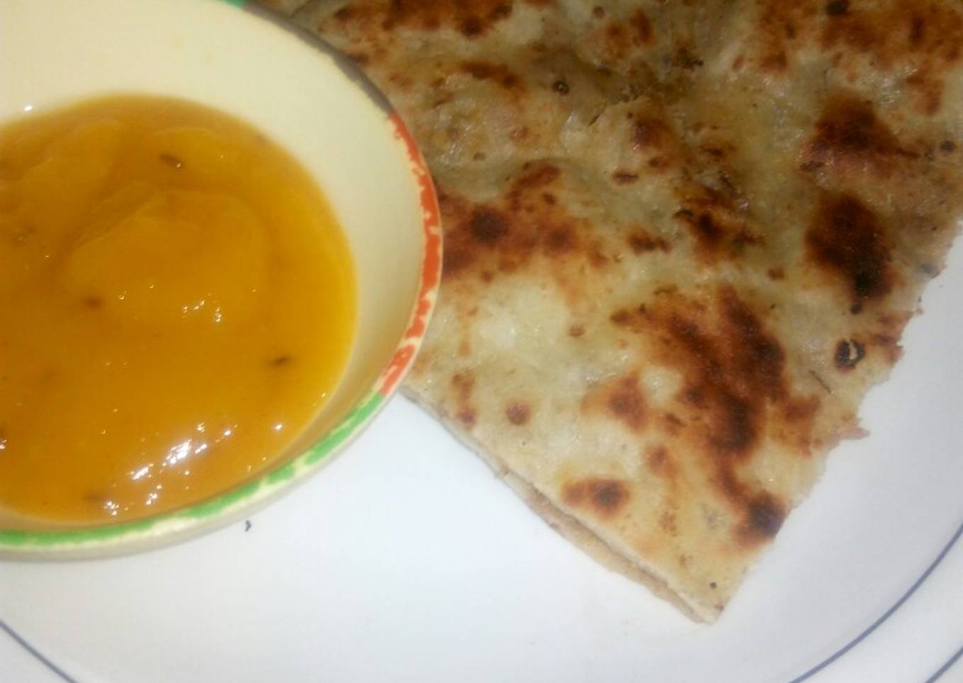 Aloo qeema nan