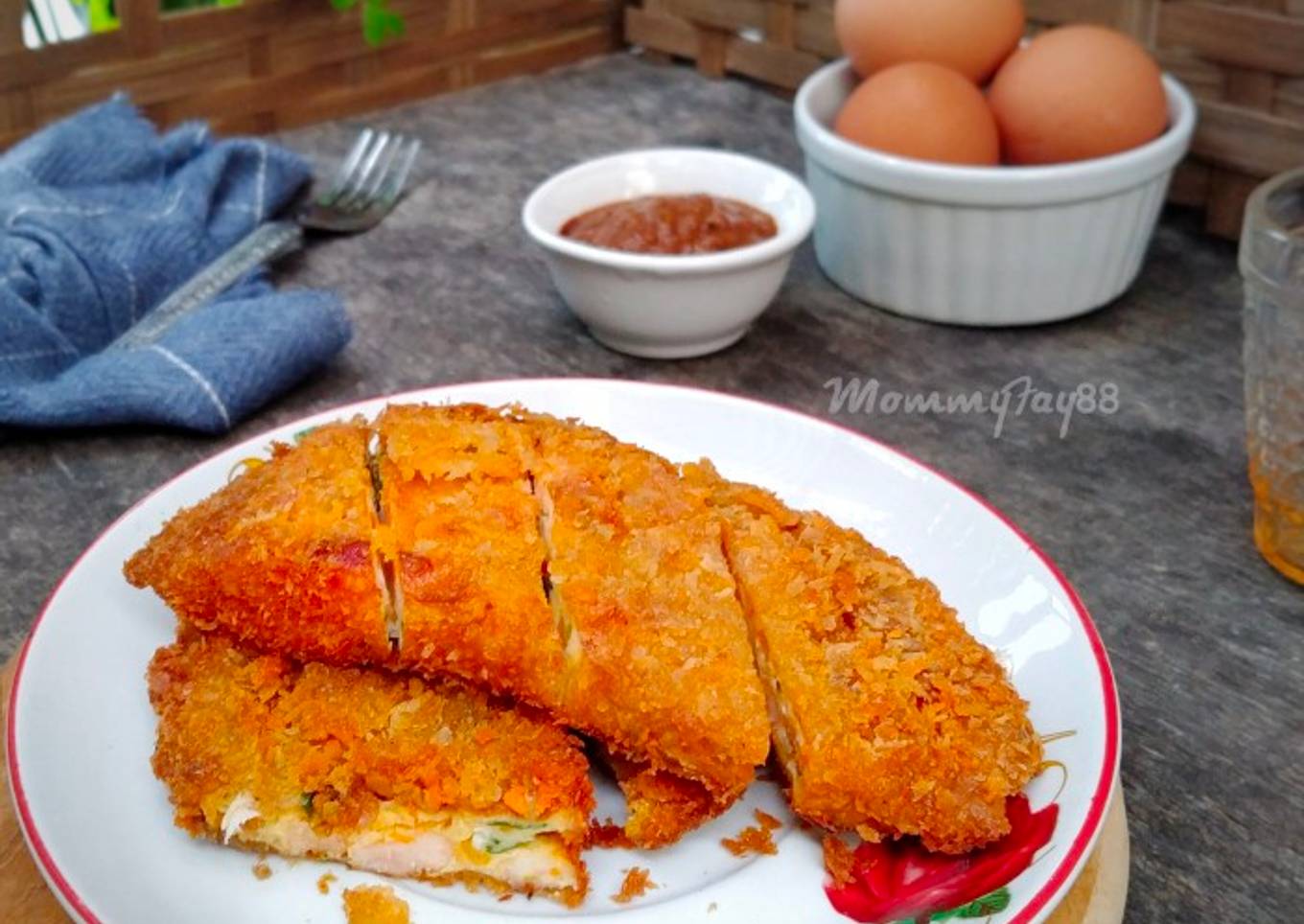 Shrimp Egg Katsu