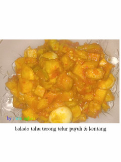Foto resep Balado tahu terong telur puyuh & kentang