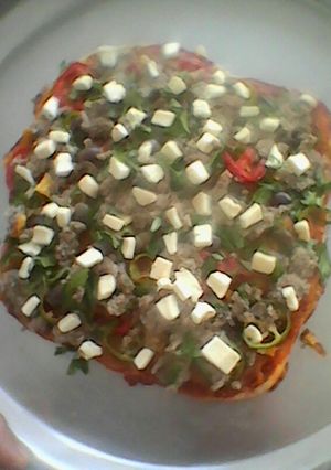 صورة لوصفة بيتزا 🍕🍕🍕