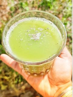 কাঁচা আম পোড়া শরবত (Kancha Aam Pora Sarbot,, Recipe in Bengali) রেসিপির প্রধান ছবি